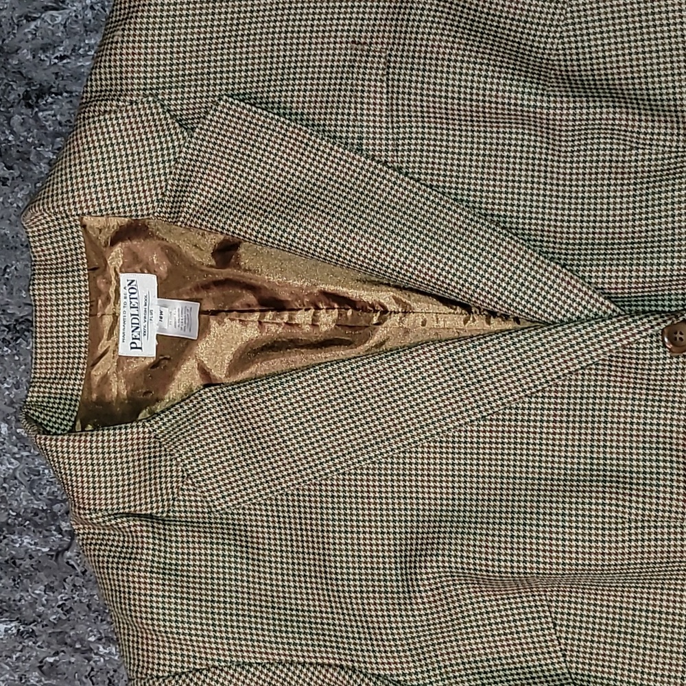 Pendleton. Usa Fabric. 2 Button Blazer. Women's S… - image 8